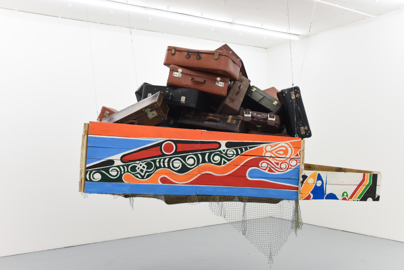 Souvenir inhérent de l’exil, 2017 (294 x 187 cm)