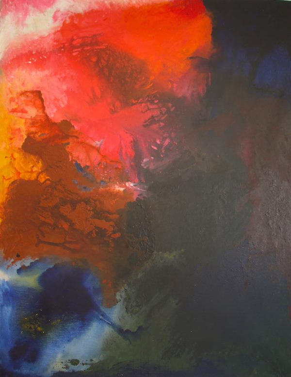 Entre deux mondes, 2018 (200 x 160 cm)